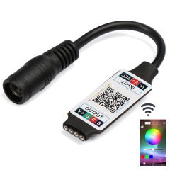 BLUETOOTH DC 5 VOLT - 24 VOLT - 6 AMPER RGB LED KONTROL CİHAZI (4944)