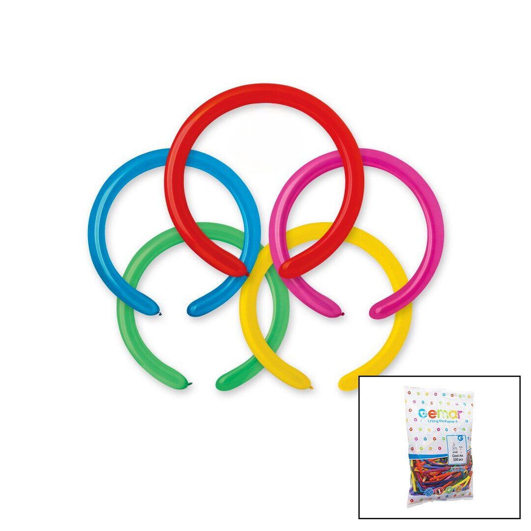 SOSİS UZUN BALON 2 İNÇ - 5CM - 100PCS (4944)