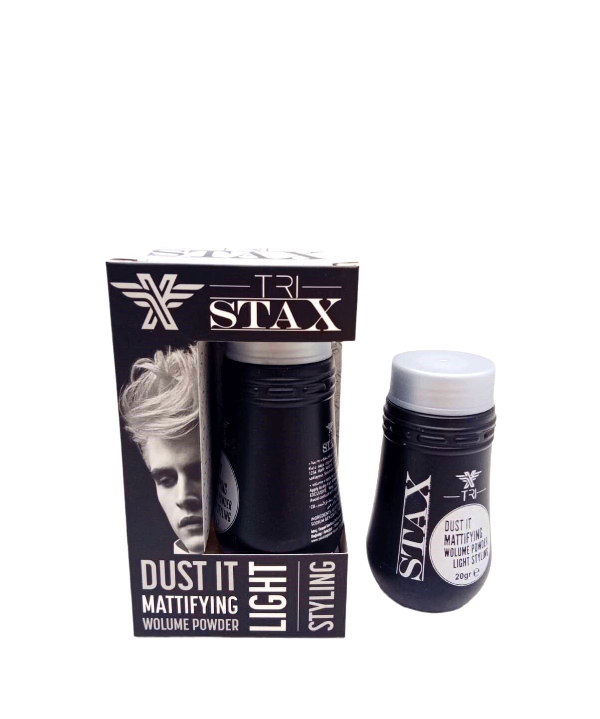 STAX WAX LIGHT PUDRA SİYAH KUTU SAÇ ŞEKİLLENDİRİCİ 20GR (4944)