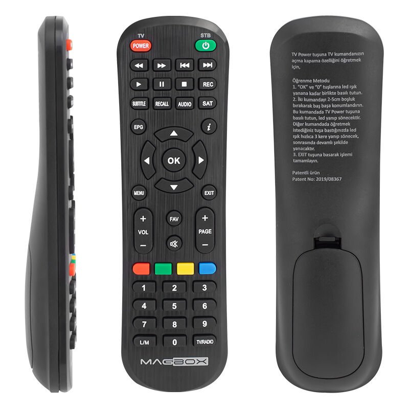 MAGBOX LMLİ DRAGON LUNA 2020 SERİSİ TV ÖZELLİKLİ AKILLI UYDU KUMANDASI (TÜM LMLİ KUMANDALARA UYAR) (4944)