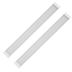 60W 120 CM KRİSTAL BEYAZ LED BANT ARMATÜR 6500K  (2Lİ PAKET) (4944)