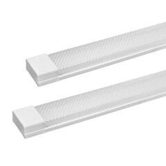60W 120 CM KRİSTAL BEYAZ LED BANT ARMATÜR 6500K  (2Lİ PAKET) (4944)