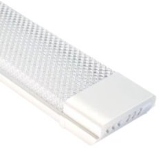 60W 120 CM KRİSTAL BEYAZ LED BANT ARMATÜR 6500K  (2Lİ PAKET) (4944)