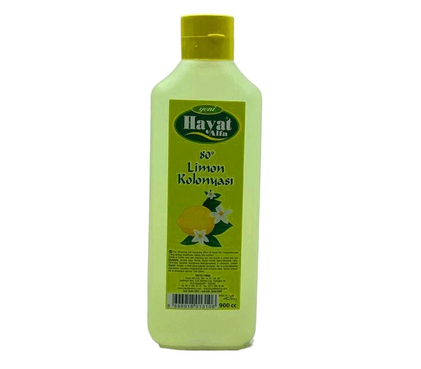 HAYAT 900ML LİMON KOLONYA BİDON (4944)