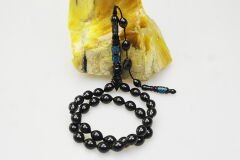 Oltu Taşı  Kilim Oyma İmame ve  Mine İşleme  Sade Tespih