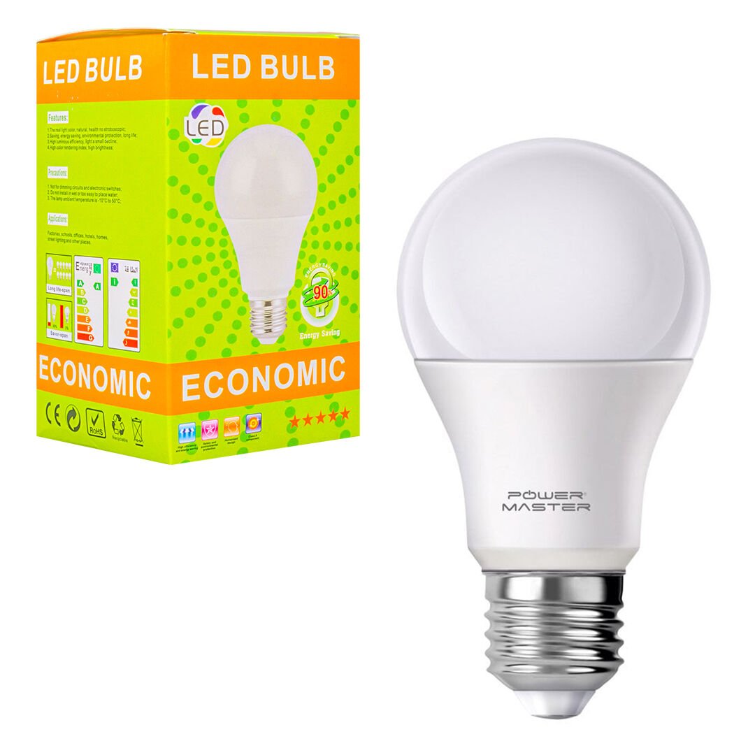 E27-220V 9 WATT 6500K BEYAZ LED AMPUL (4944)