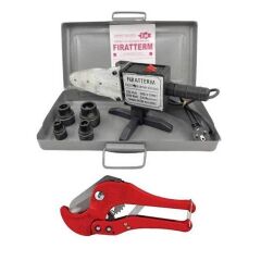 Fıratterm 2500W Pvc Pafta Plastik Boru Tesisat Kaynak Makinesi (4944)