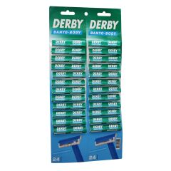 DERBY BANYO BODY TEK BIÇAK KARTELALI JİLET 48PCS (4944)