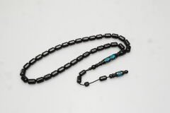 Oltu Taşı Nakkaş Kilim Desen İmameli Sade Tespih