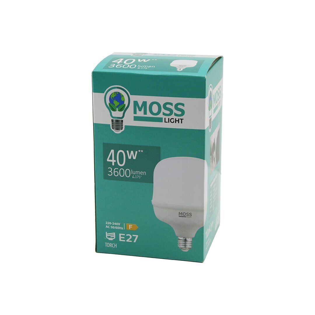 40W  TORCH  LED AMPUL PLASTİK E27 3600LUMEN L175° 5000 SAAT ÖMÜR IP20 185-265V AC  MS-3098 (4944)