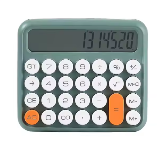 ZR741 Jn-800 Junno Yeşil Hesap Makinesi