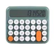 ZR741 Jn-800 Junno Yeşil Hesap Makinesi