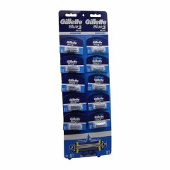 GİLLETTE BLUE3 JİLET KARTELALI 10 PARÇA (4944)