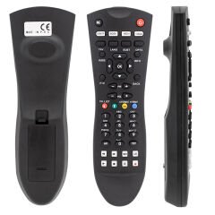HERZ DIGITURK PLUS 8002 UYDU SİYAH OVAL KUMANDA (4944)