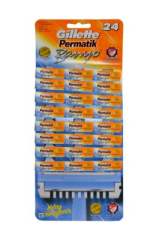 PERMATİK BANYO SAPLI JİLET KARTELA 48 PARÇA (4944)