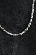 316L Çelik Sık Örme Zincir Model Gümüş Renk Erkek Kolye - TJ-ERK1395