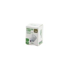 USB LED LAMP 1W   MİNİ=2X2CM   USB  LED LAMBA  BEYAZ=6000K - 110 LUMEN - 5V-1A (4944)