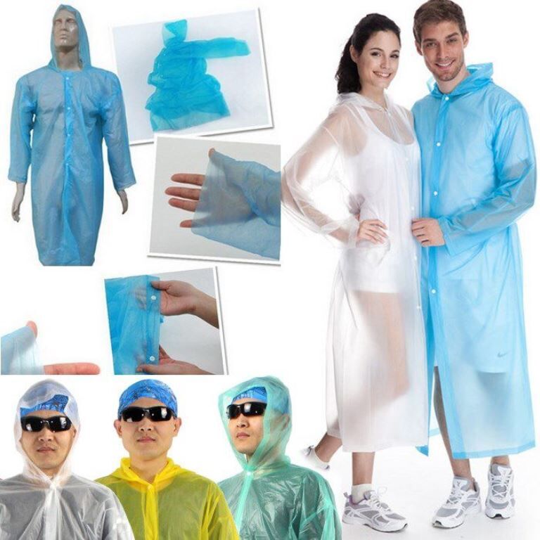 Tek Kullanımlık Çıtçıtlı Yağmurluk (4944)