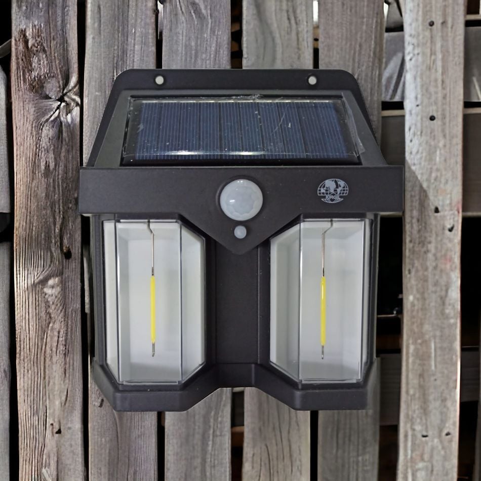 Solar Sensörlü Duvar Tipi Lamba Gün Işığı