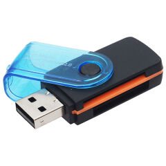 USB 2.0 ÇOKLU 32IN1 SD/MMC KART OKUYUCU (4944)