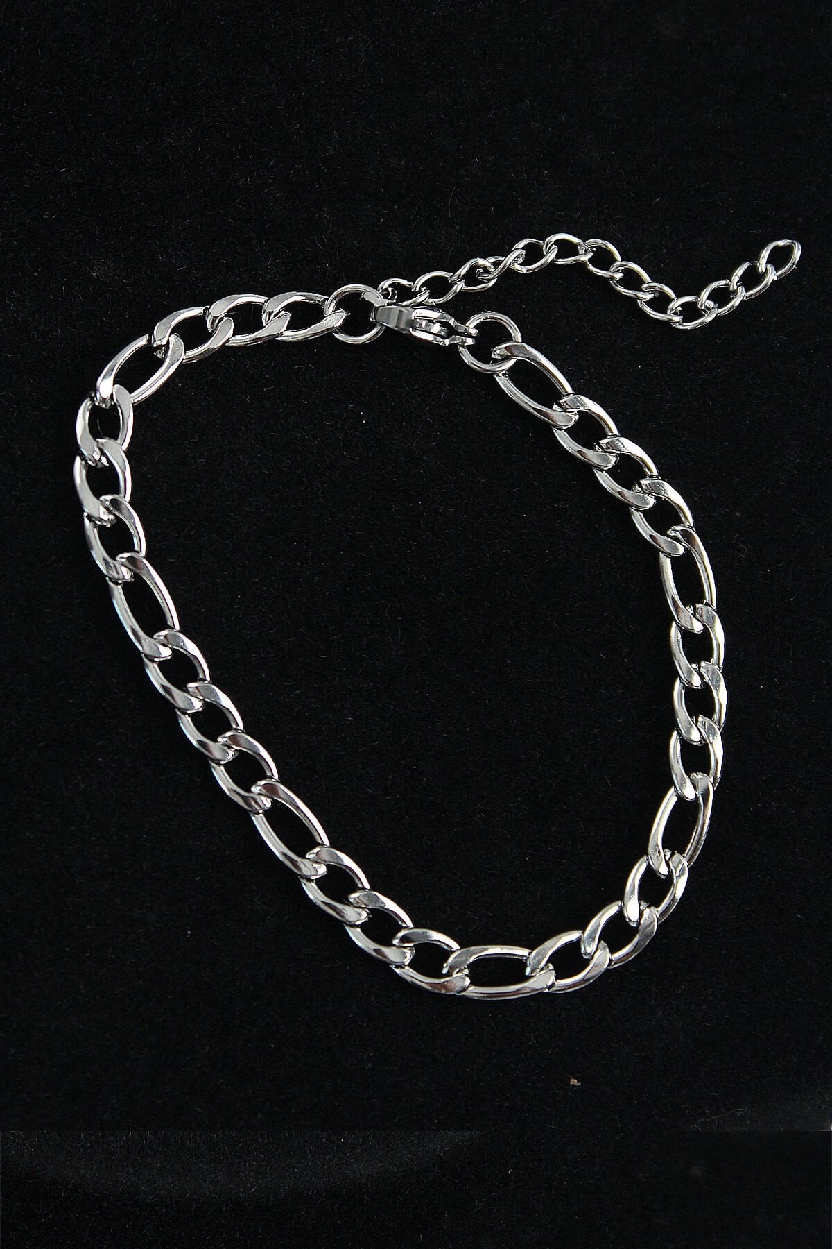 316L Çelik Klasik Model Gümüş Renk Erkek Bileklik - TJ-EB3745