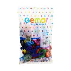 10 İNÇ - 26CM KARIŞIK RENKLİ BASKILI  BALON (4944)