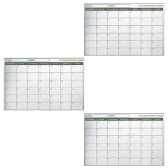Manyetik Yapışkanlı Bir Aylık Program Planlayıcı Takvim 85x56 cm (4944)