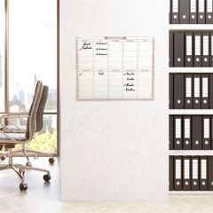 Şeffaf Kendiliğinden Yapışkanlı Kalemli Haftalık Planlayıcı 40cm-50cm (4944)