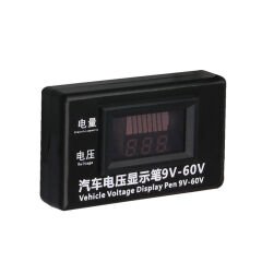 9-60V OTOMOTİV LCD DİJİTAL DEVRE TEST CİHAZI GERİLİM ÖLÇER (4944)