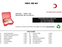 Küçük İlk Yardım Seti First Aid Kit (4944)
