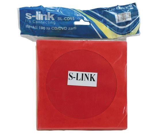 CD ZARFI 100 LÜK RENKLİ  (SL-CD15) (4944)