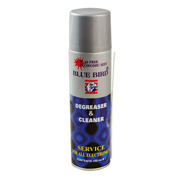 YAĞSIZ SPREY BLUE BIRD DEGREASER CLEANER (BB-251) MAVİ 250 ML (4944)