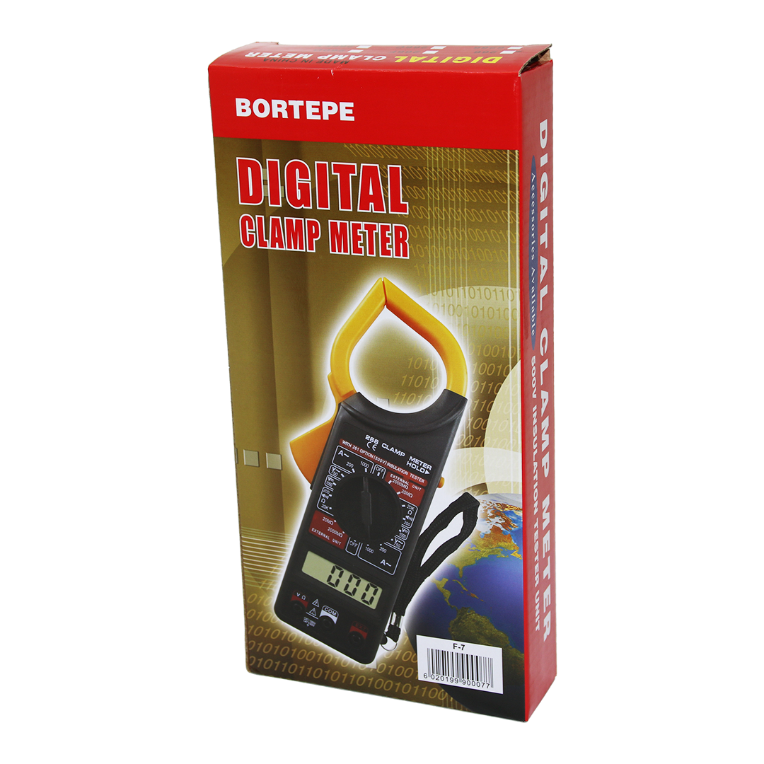 F-7 DIGITAL CLAMP METER DİJİTAL AMPER METRE - MULTİ METRE (4944)