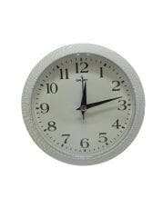 14 Cm Beyaz Renk Duvar Saati