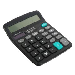 Standart Fonksiyonlu 12 Haneli Geniş LCD Ekran,Pill Masaüstü Hesap Makinesi (4944)