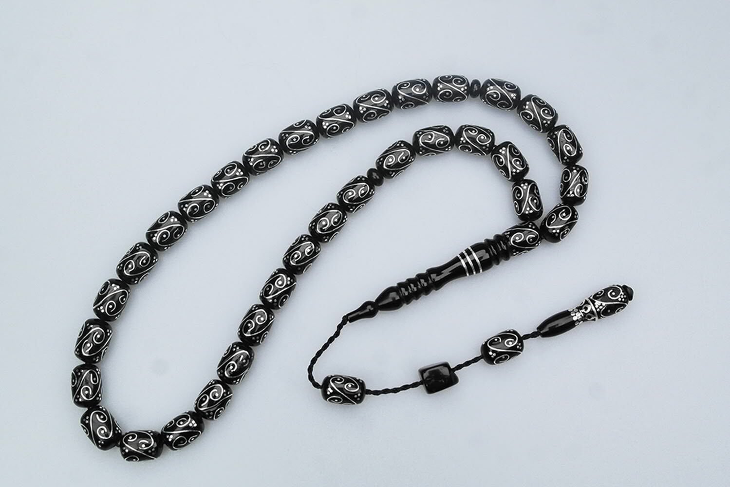 Oltu Taşı Koç Başı Model Tespih