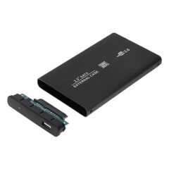HARİCİ 2.5 USB 2.0 SATA HARDDISK KUTUSU SİYAH (4944)