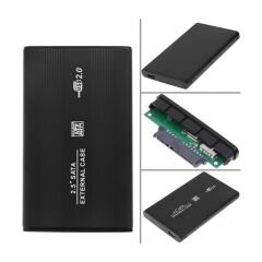 HARİCİ 2.5 USB 2.0 SATA HARDDISK KUTUSU SİYAH (4944)