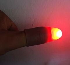 Led Işıklı Sihirli Parmak Işıklı Parmak Şaka Parmak (4944)