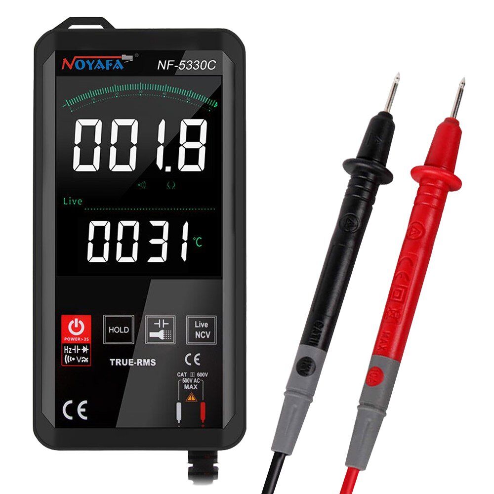 NOYAFA NF-5330C GENİŞ EKRANLI DİJİTAL ÖLÇÜ ALETİ (DOKUNMATİK EKRAN) (4944)