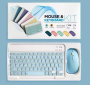 ZR20Km Mavi Kablosuz Klavye Mouse Set
