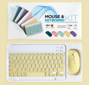 ZR20Km Sarı Kablosuz Klavye Mouse Set