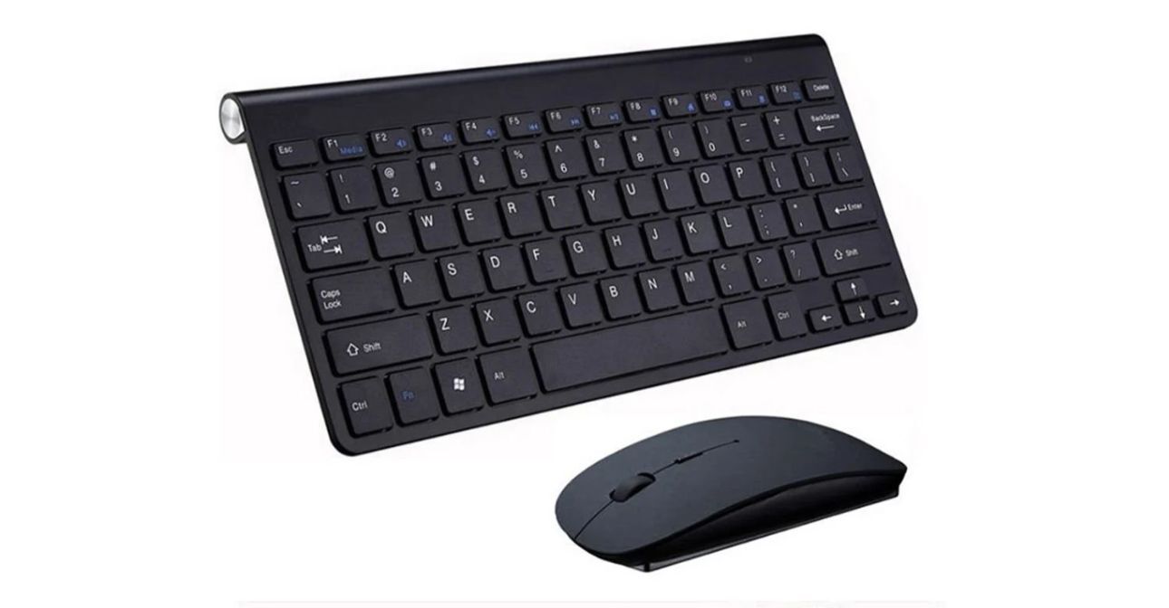 ZR481 Siyah Wireless Klavye Mouse Set