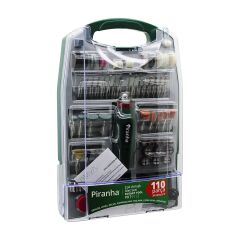 110 PCS MİNİ TAŞLAMA - GRINDER ÇOK AMAÇLI SET ELEKTRİKLİ EL MOTORU DC 12V  16000 RPM PARLATMA PRT-9112 (4944)