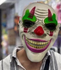 Delirten Gülüş Psikopat Palyaço Temalı Joker Maskesi (4944)