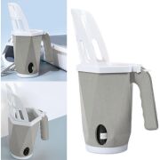 Kullanışlı Elekli Kedi Kum Küreği - Hijyenik Poşetli Tasarım