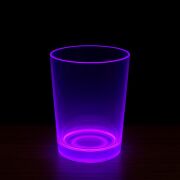 PartyGlow Neon Mor Bardak 8.5 x 10.5 cm