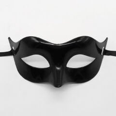 Siyah Renk Masquerade Kostüm Partisi Venedik Balo Maskesi (4944)