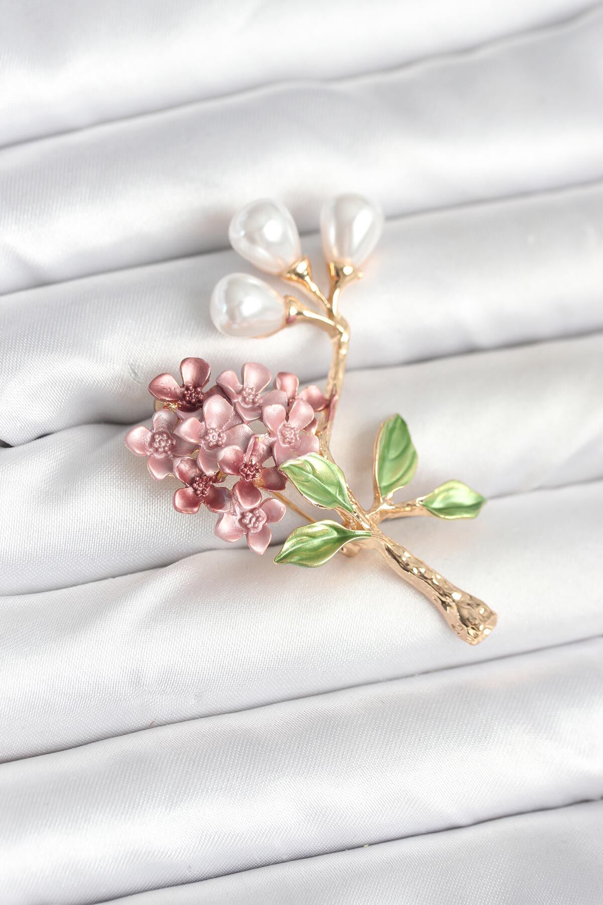 Çiçek Model Broş - TJ-BR458