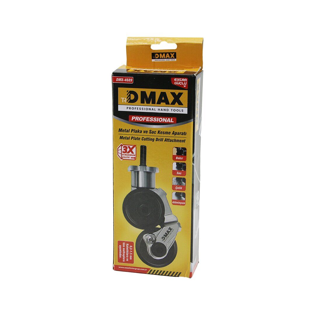 MATKAPA TAK KULLAN METAL PLAKA - SAC KESME APARATI 0.2-1.5MM KALINLIKLARA - TÜM MATKAPLARA UYUMLU (4944)